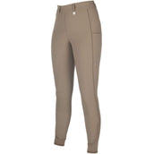 HKM Legging de Equitación Amalfi Full Grip Taupe