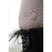 HKM Legging de Equitación Amalfi Full Grip Taupe