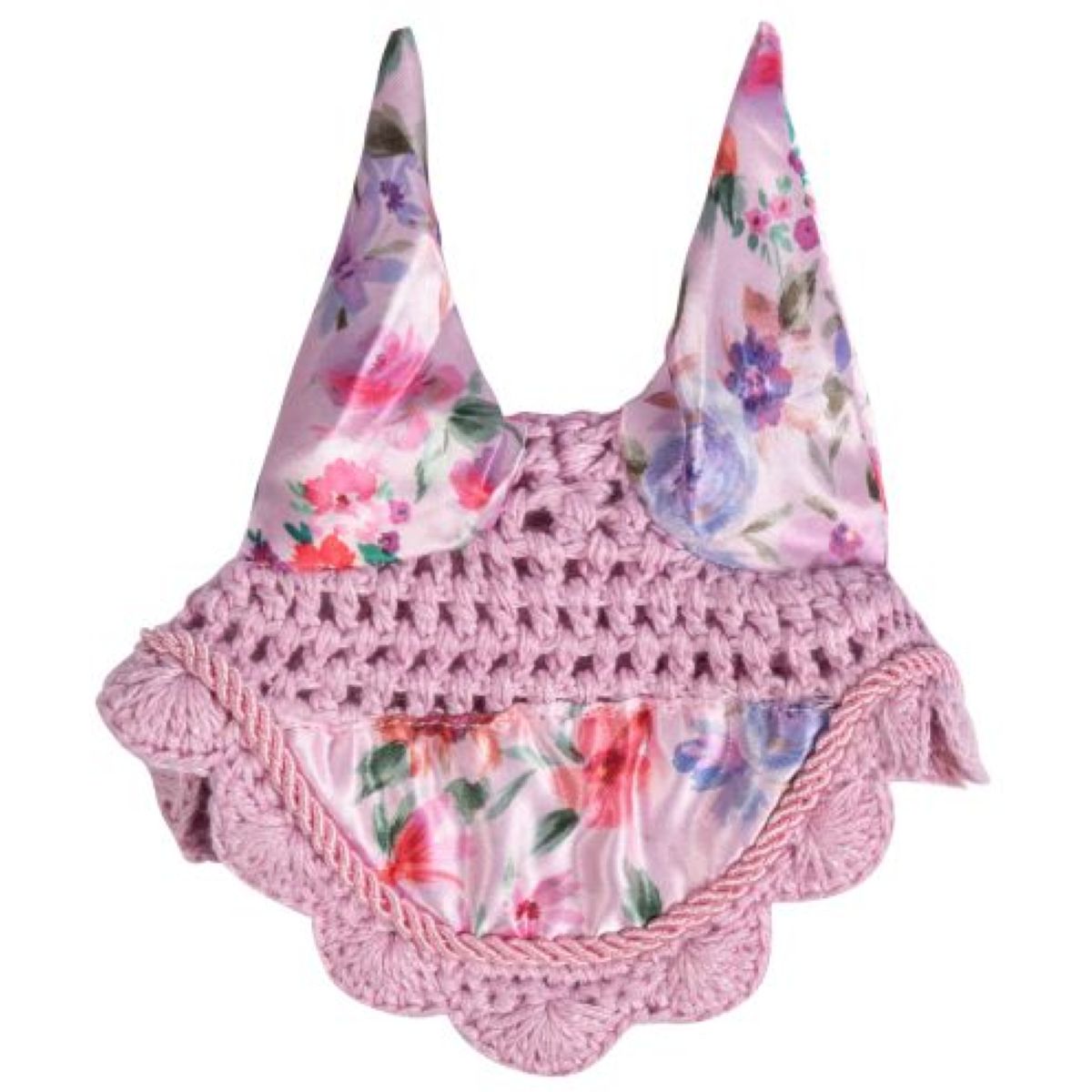 HKM Bonete para Orejas Hobby Horsing Print Flor