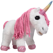 HKM Poni de Peluche Unicorn Blanco