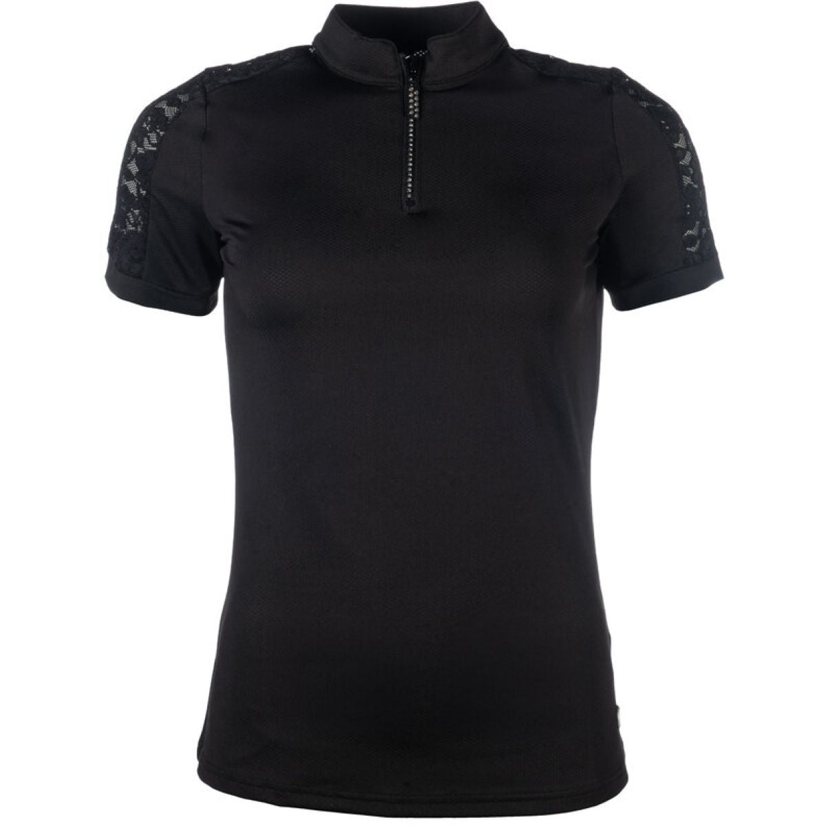 HKM Camiseta Funcional Nelly Mangas Cortas Negro