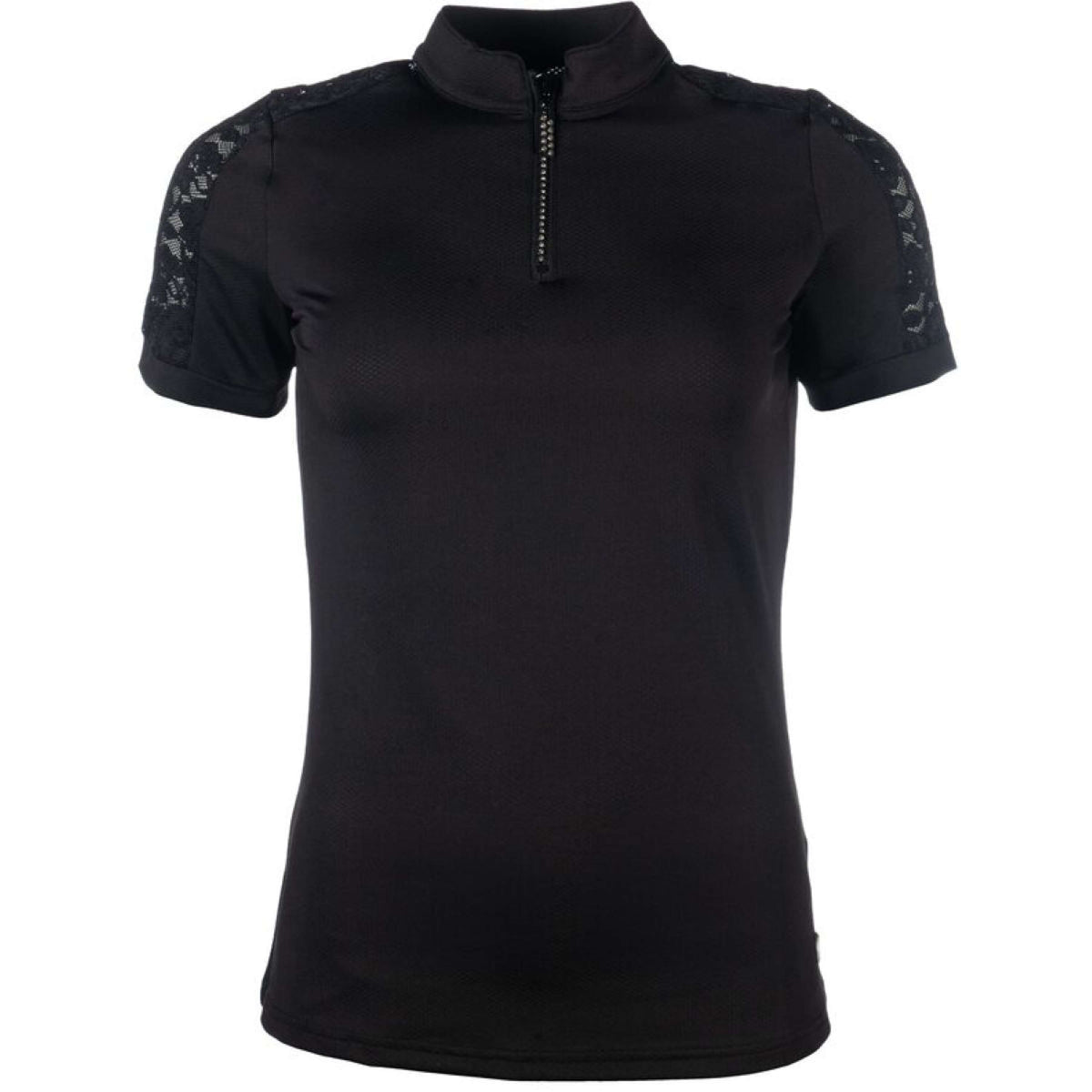 HKM Camiseta Funcional Nelly Mangas Cortas Negro