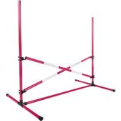 HKM Set de Competición Hobby Horsing Rosa