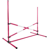 HKM Set de Competición Hobby Horsing Rosa