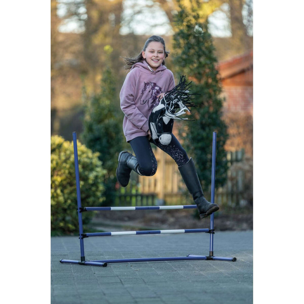HKM Hobby Horsing Set de Obstáculos de Salto Azul