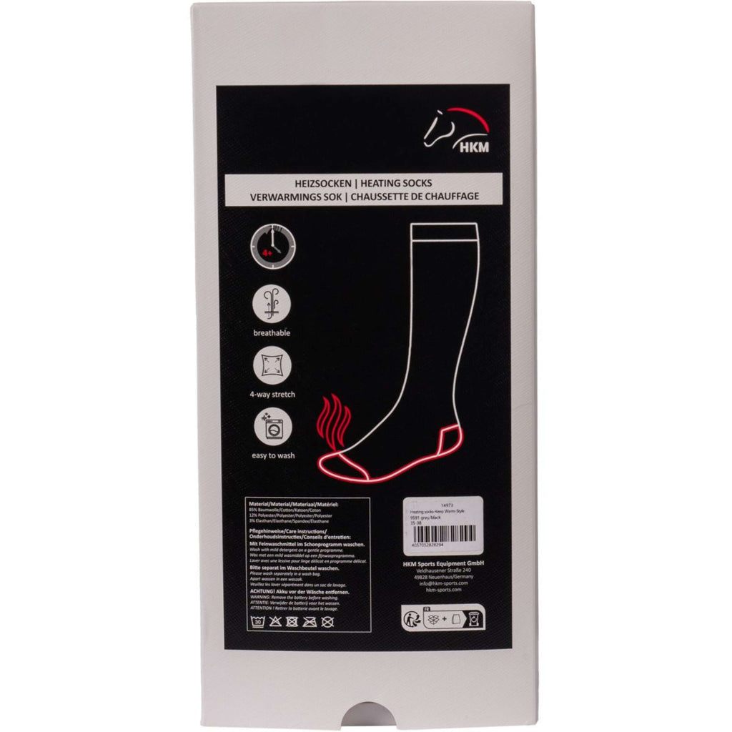 HKM Calcetines Keep Warm Negro