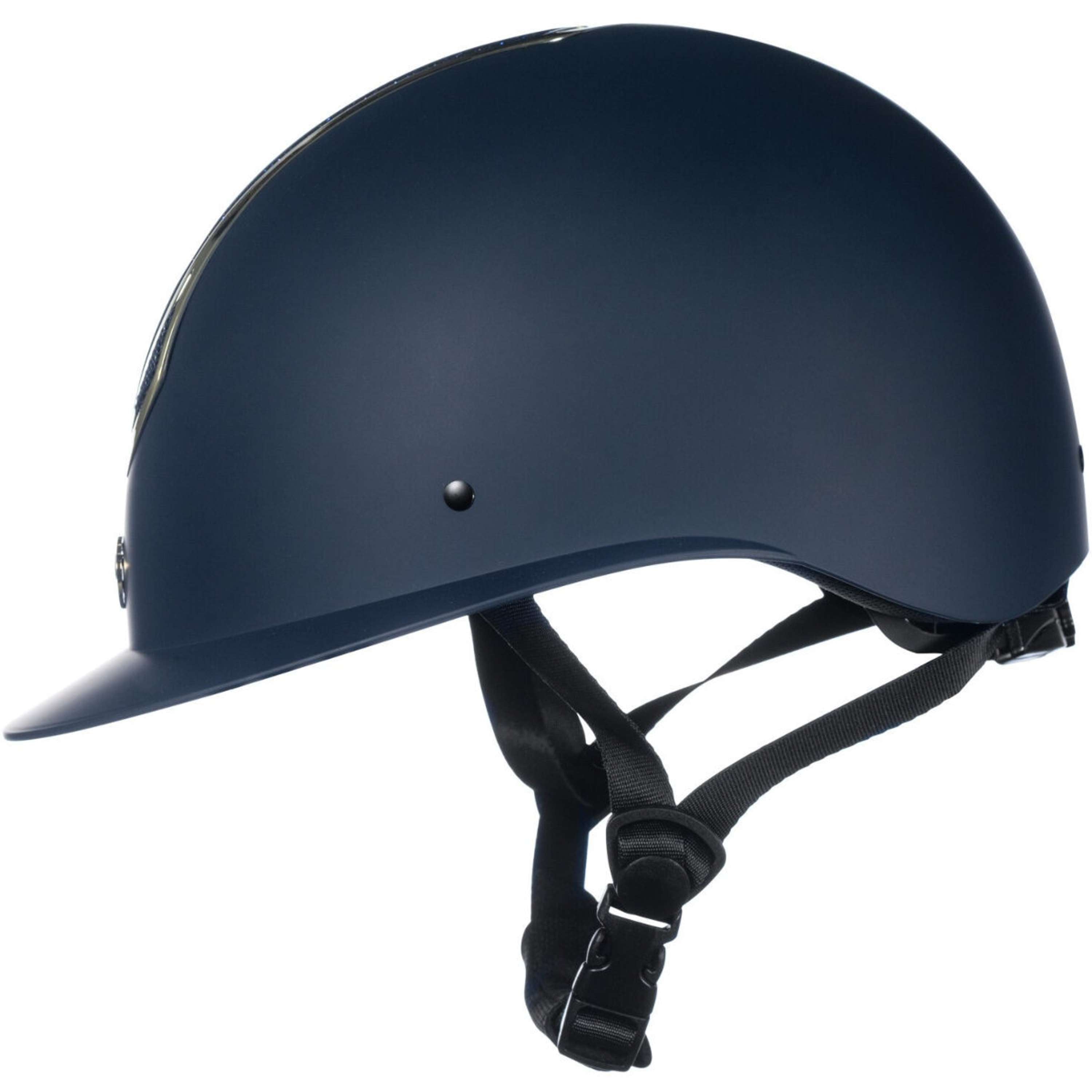 HKM Casco Illusion Azul oscuro/Oro