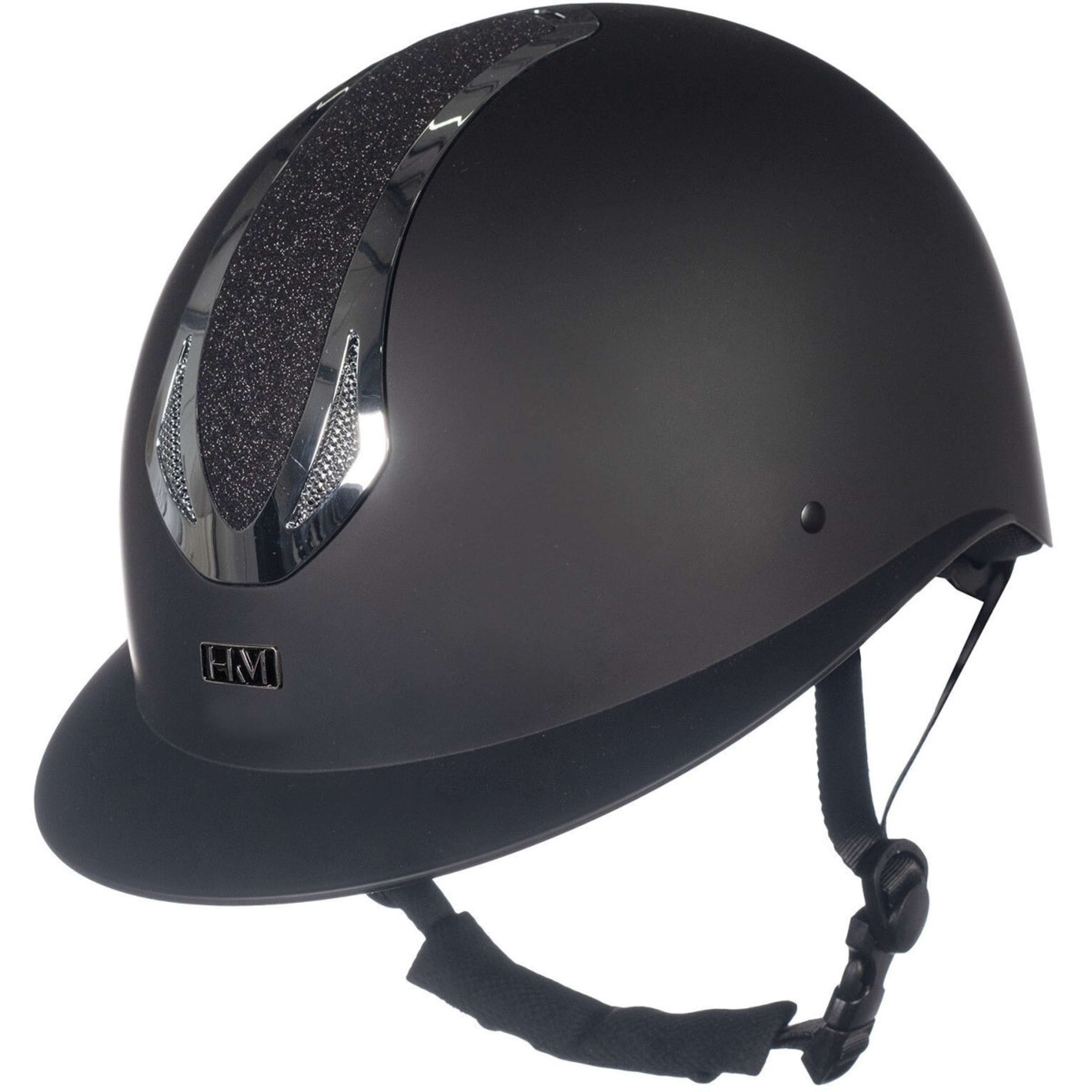 HKM Casco Illusion Negro/Plata