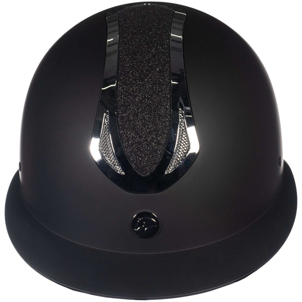 HKM Casco Illusion Negro/Plata