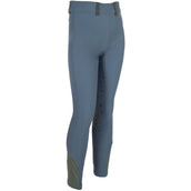 HKM Legging de Equitación Pony Dream II Full Grip Azul Humo