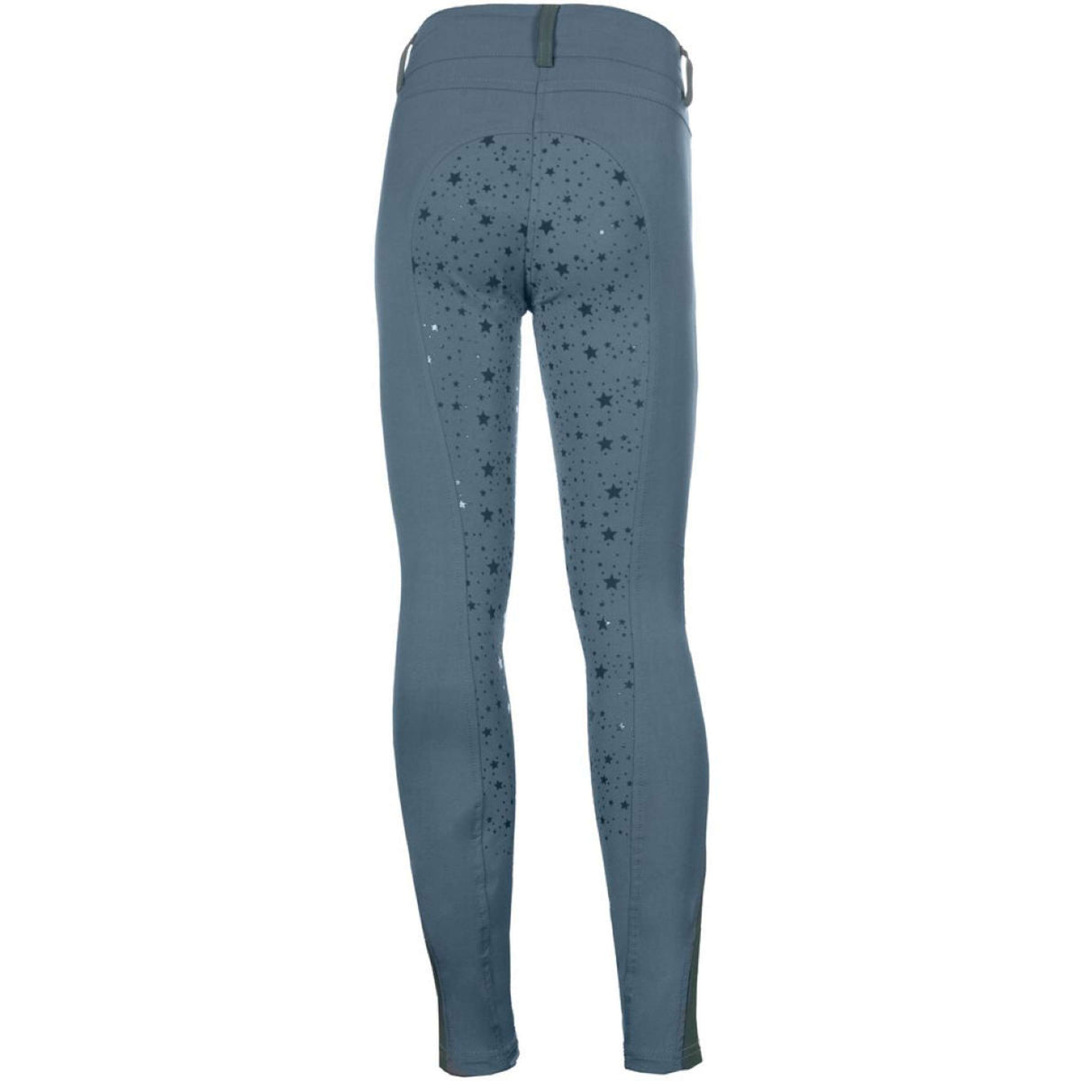 HKM Legging de Equitación Pony Dream II Full Grip Azul Humo