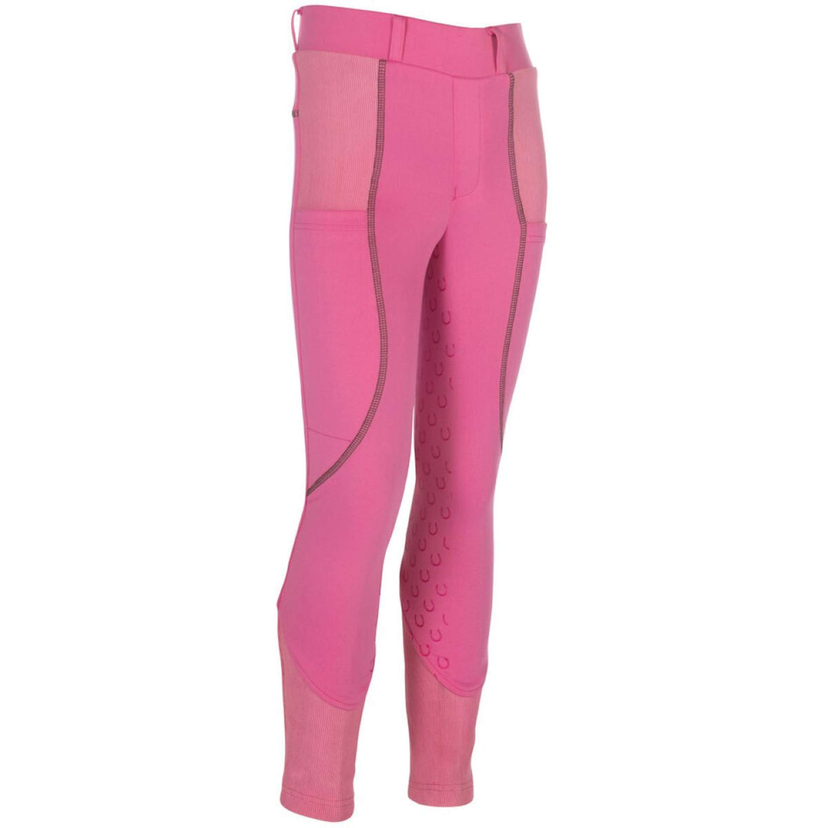 HKM Legging de Equitación Claire Full Grip Rosa