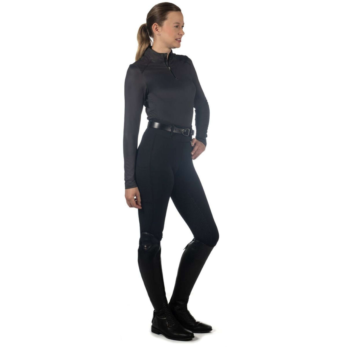 HKM Camiseta de Competición Summer Milano II Negro