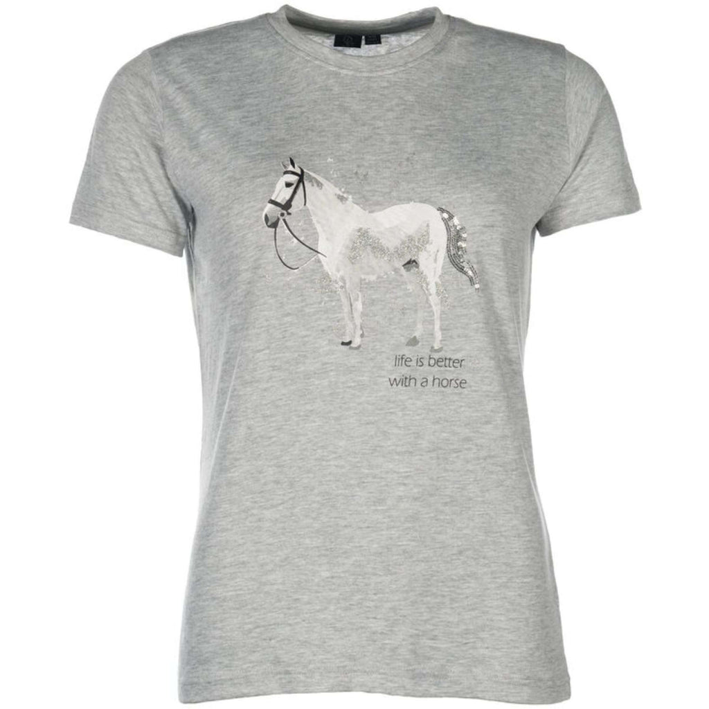 HKM Camiseta Sparkle Gris Melange