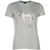 HKM T-Shirt Sparkle Gris Melange