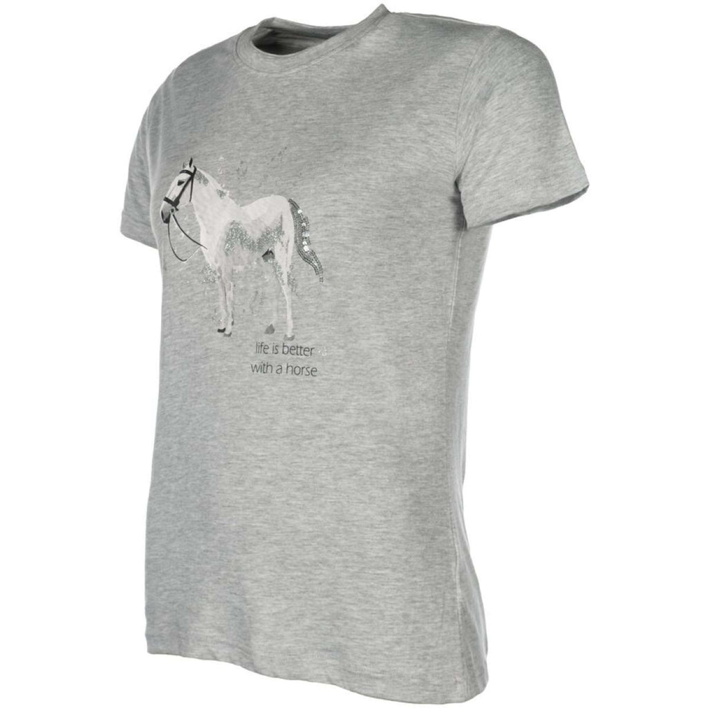 HKM Camiseta Sparkle Gris Melange