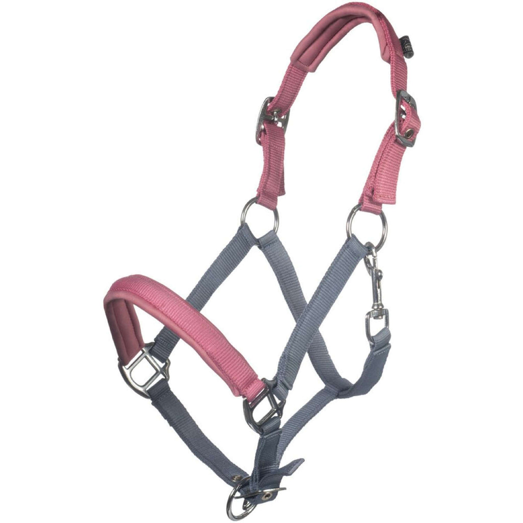 HKM Cabestro Barnie Azul Humo/Rosa
