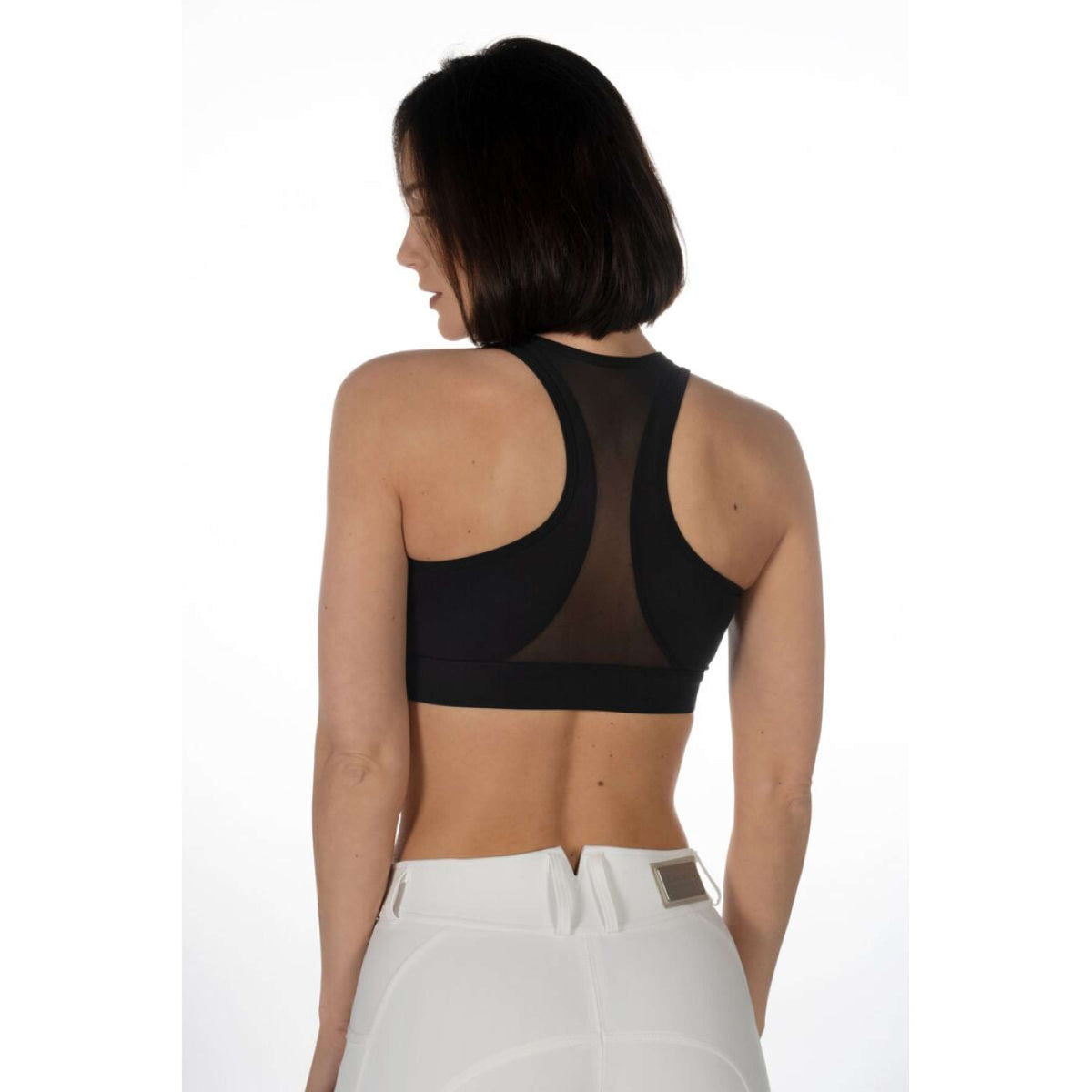 HKM Sujetador Deportivo Amalfi Negro