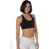 HKM Sujetador Deportivo Amalfi Negro