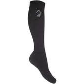 HKM Calcetines de Equitación Amalfi Negro