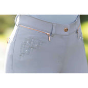 HKM Pantalones Rosegold Sparkle Full Grip Gris/Oro Rosa