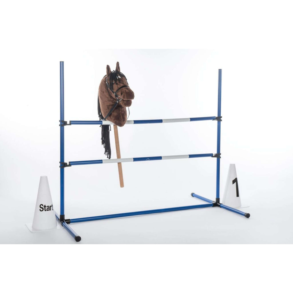 HKM Hobby Horsing Números de obstáculos Blanco
