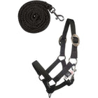 HKM Hobby Horsing Juego de Cabestro Negro