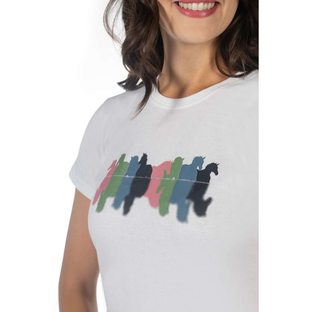 HKM Camiseta Mirror Blanco