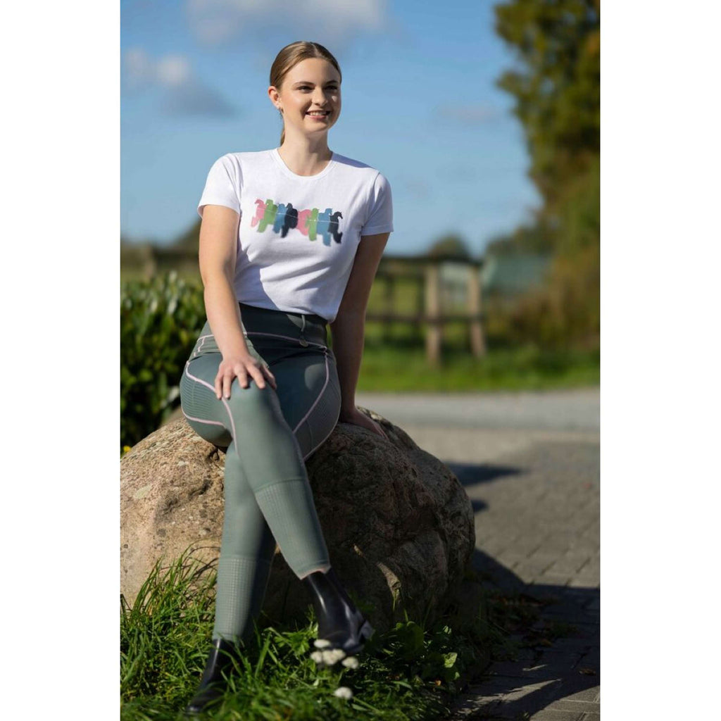 HKM Camiseta Mirror Blanco