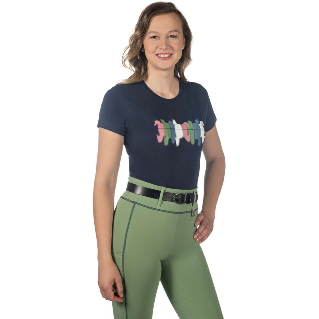 HKM Camiseta Mirror Azul oscuro