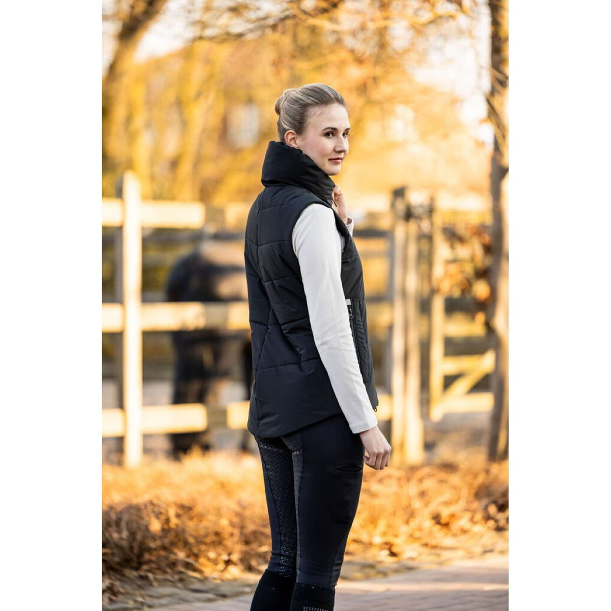 HKM Chaleco Canada Negro