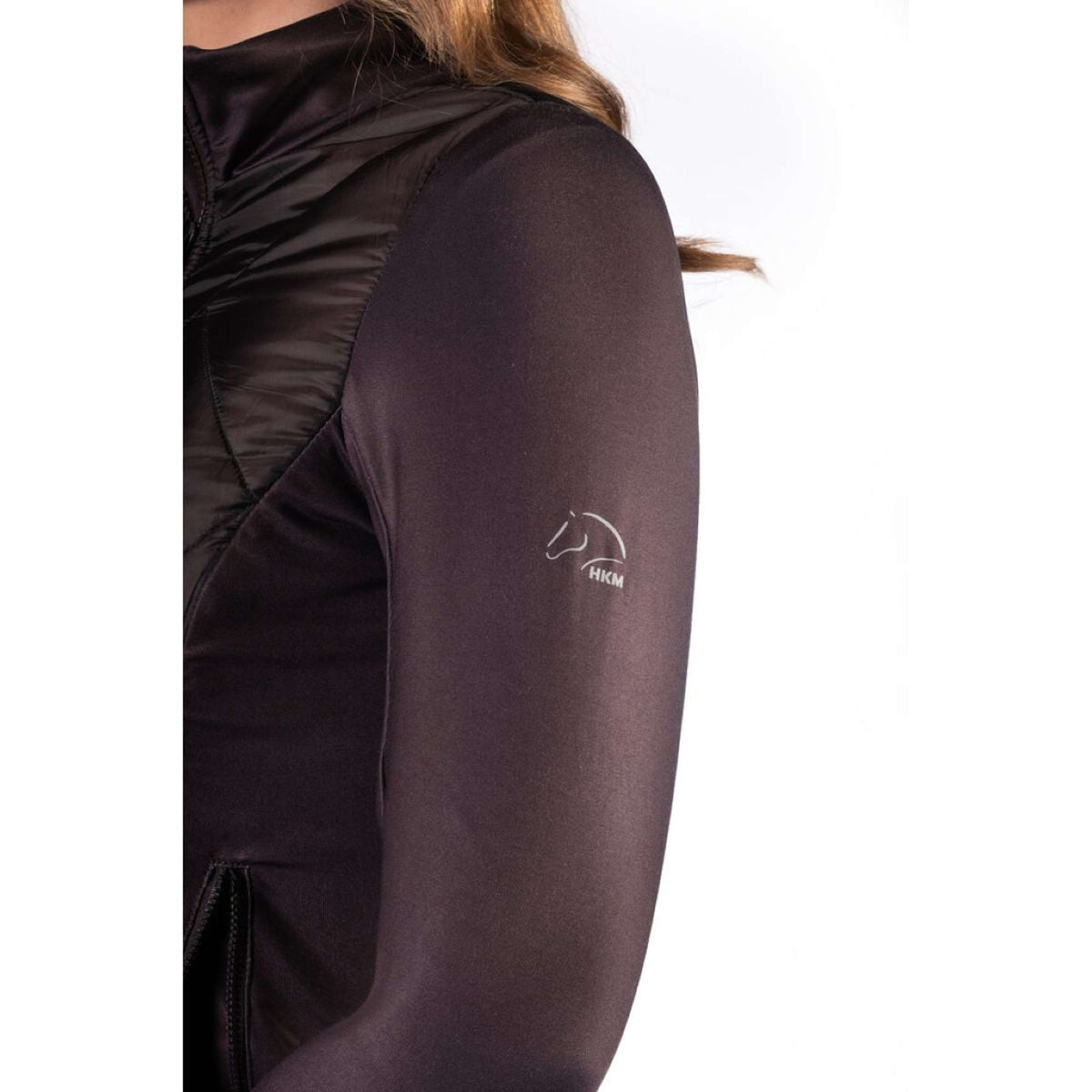 HKM Sudadera con capucha y cremallera Prag II Marron oscuro