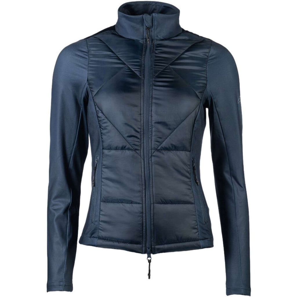 HKM Sudadera con capucha y cremallera Prag II Azul oscuro