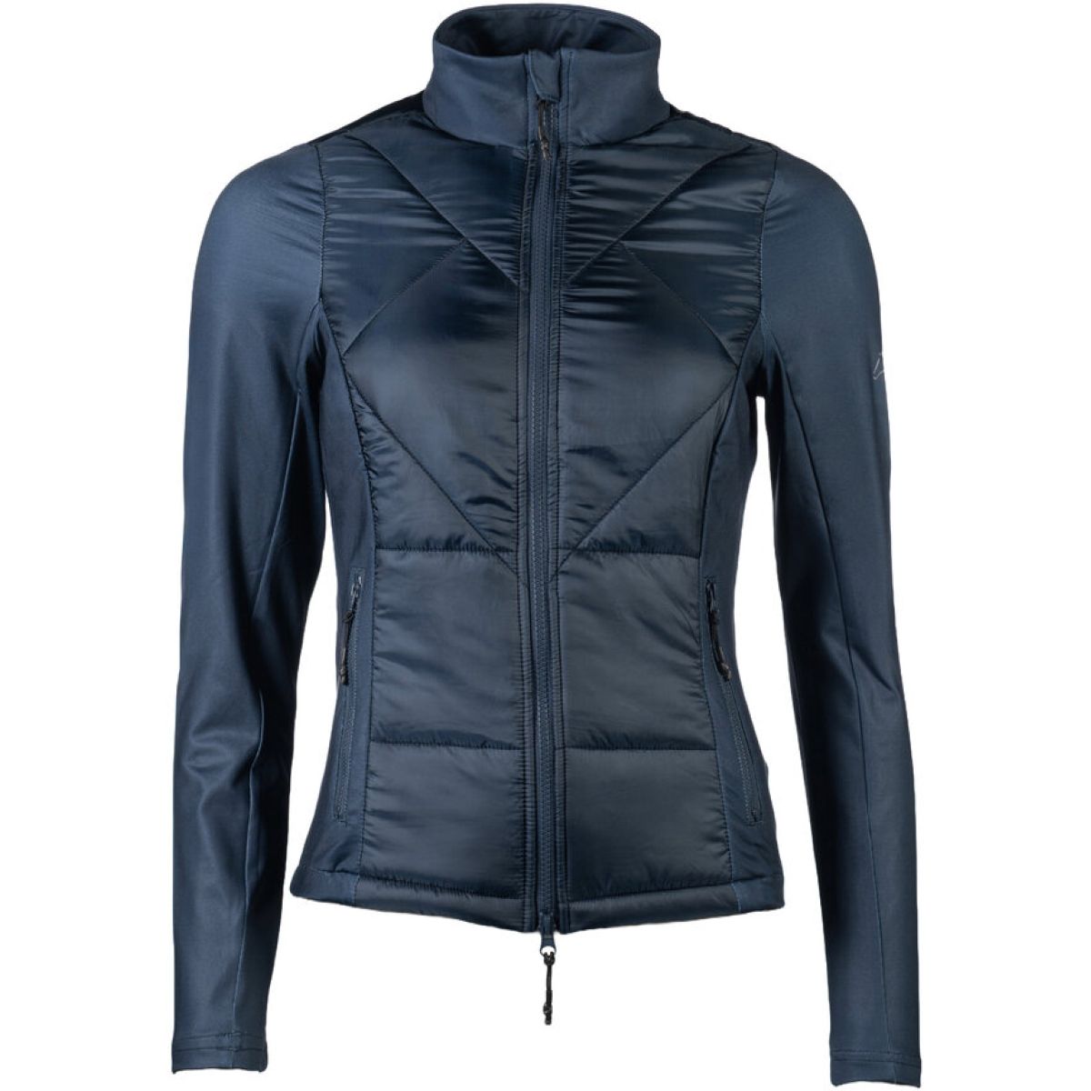 HKM Sudadera con capucha y cremallera Prag II Azul oscuro