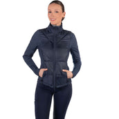 HKM Sudadera con capucha y cremallera Prag II Azul oscuro