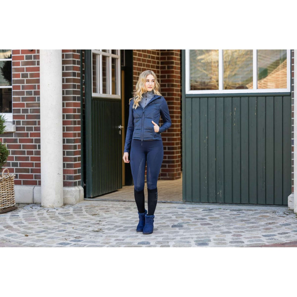 HKM Sudadera con capucha y cremallera Prag II Azul oscuro