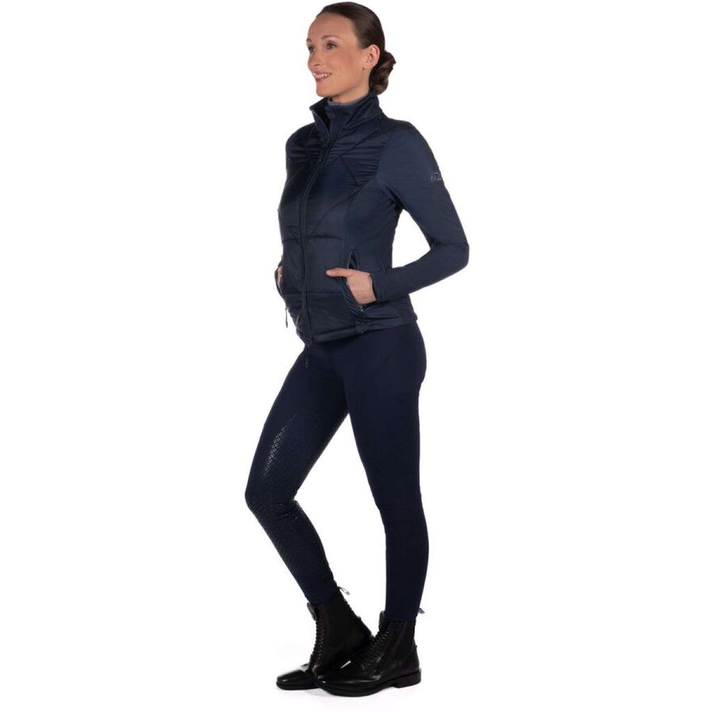 HKM Sudadera con capucha y cremallera Prag II Azul oscuro