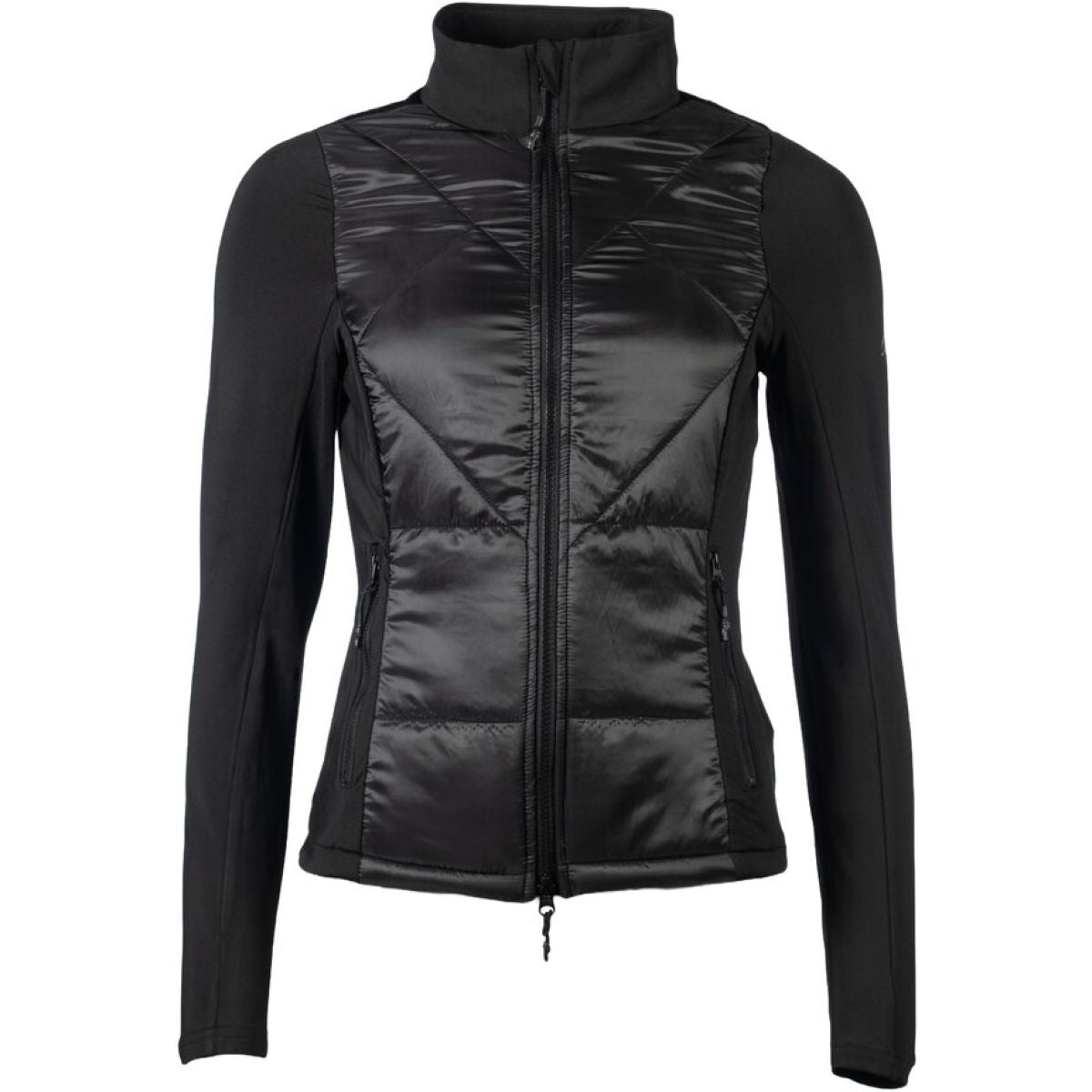 HKM Sudadera con capucha y cremallera Prag II Negro
