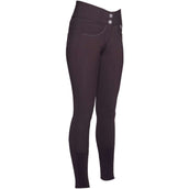HKM Pantalón de Equitación Arezzo Full Grip Marron oscuro