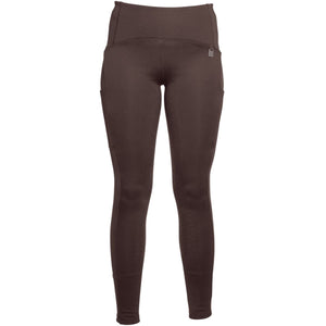 HKM Legging de Equitación Arezzo Full Grip Marron oscuro