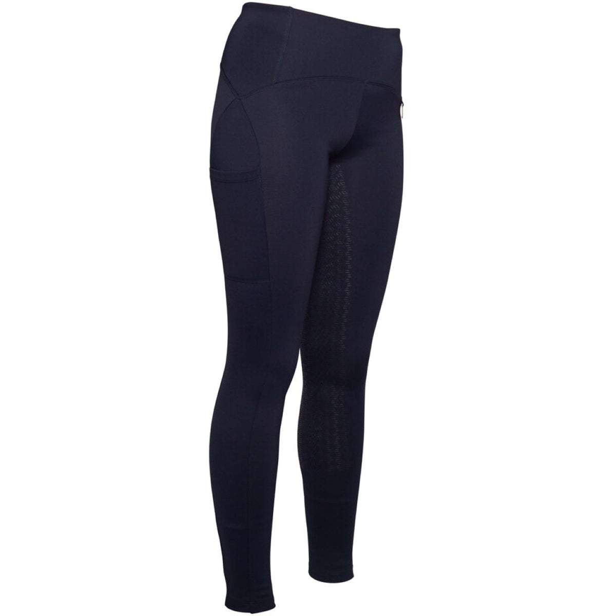HKM Legging de Equitación Arezzo Full Grip Azul oscuro