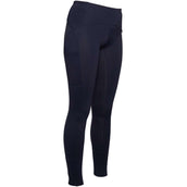 HKM Legging de Equitación Arezzo Full Grip Azul oscuro