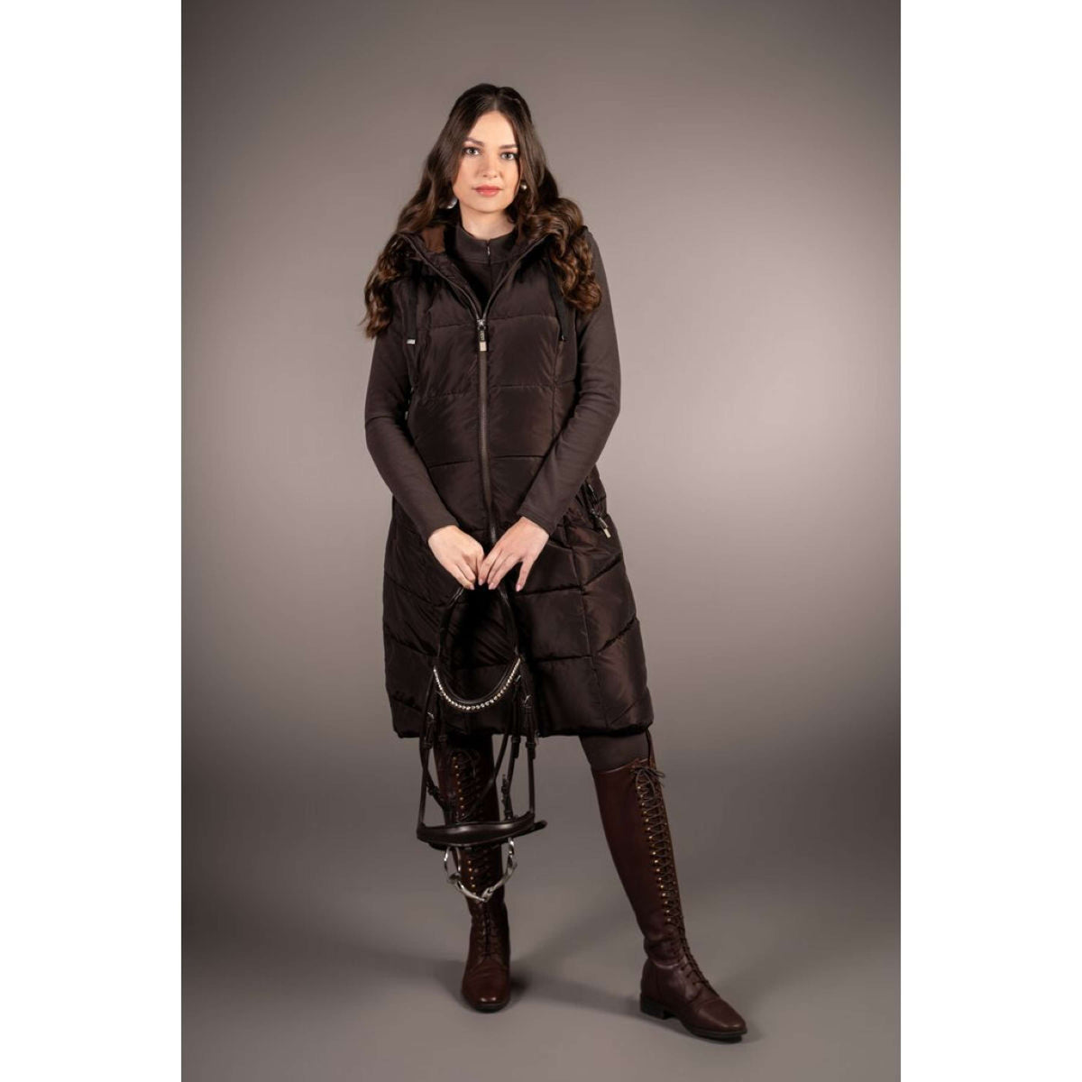 HKM Chaleco Arezzo Marron oscuro