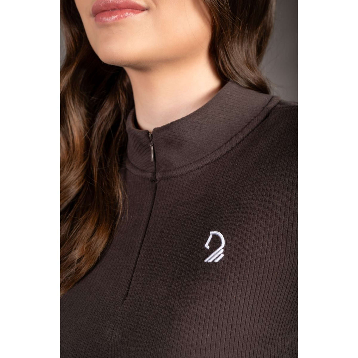 HKM Shirt Arezzo Soft Mangas Largas Marron oscuro
