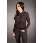 HKM Shirt Arezzo Soft Mangas Largas Marron oscuro