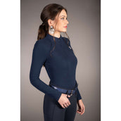 HKM Shirt Arezzo Soft Mangas Largas Azul oscuro