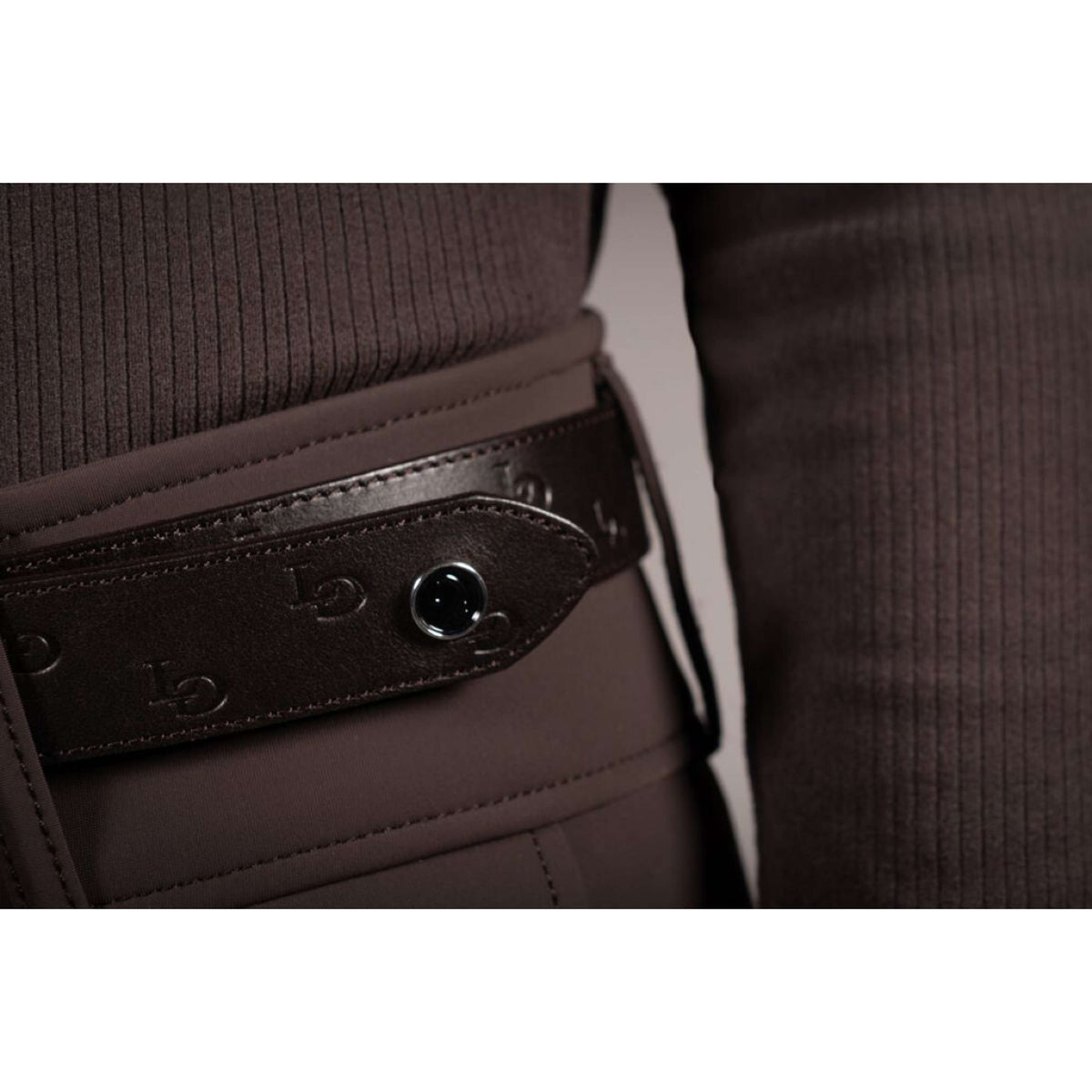 HKM Cinturón Arezzo Marron oscuro
