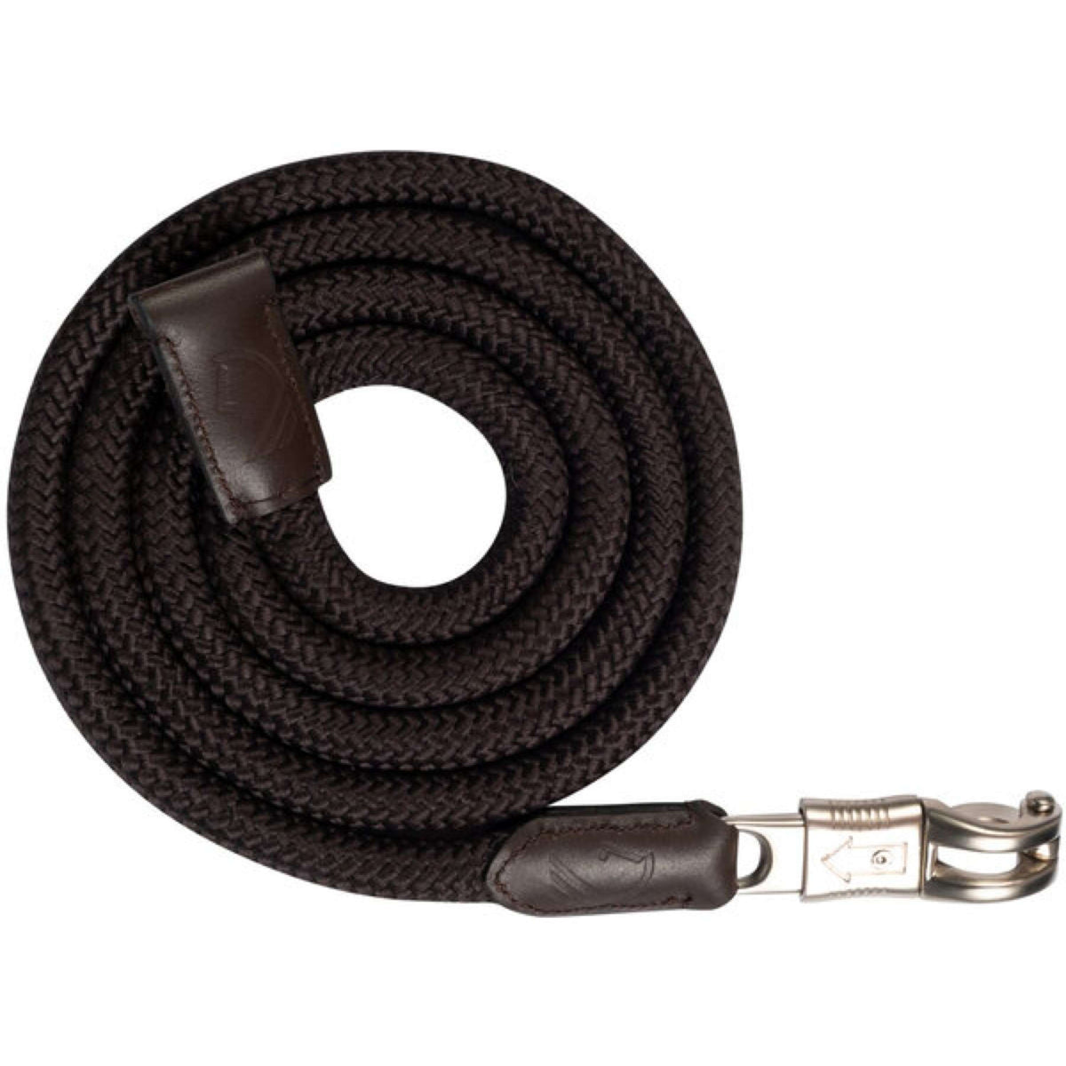 HKM Cuerda de Cabestro Arezzo con Gancho de Pánico Marron oscuro