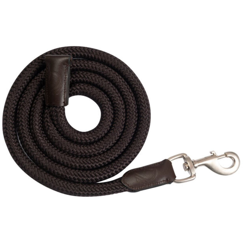 HKM Cuerda de Cabestro Arezzo con Mosquetón Marron oscuro