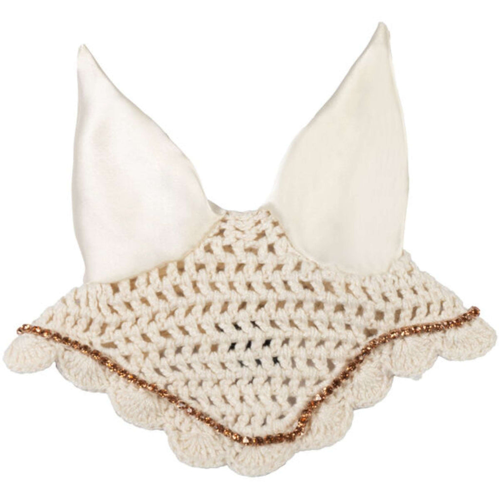 HKM Hobby Horsing Bonete para Orejas Premium Beige